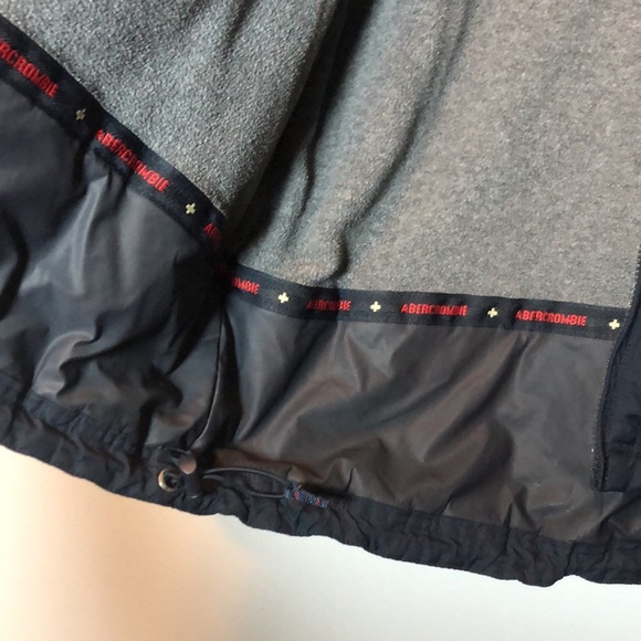 Abercrombie Vintage AF Performance Ski Jacket Mens Medium Blue Yellow Heavy Coat - Picture 12 of 17